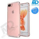 iPhone 7 / 8 Plus - Telefoonhoesje - Achterkantje - Siliconen - Antishock - Transparant