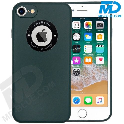 iPhone 7 - Telefoonhoesje - Back Cover - Groen