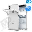 iPhone X - Telefoonhoesje - Achterkantje - Siliconen - Transparant