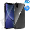 iPhone XR - Telefoonhoesje - Achterkantje - Siliconen - Antishock - Transparant