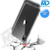 iPhone XR - Telefoonhoesje - Achterkantje - Siliconen - Antishock - Transparant