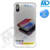 iPhone Xs Max - Telefoonhoesje - Achterkantje - Siliconen - Tranparant