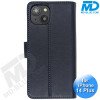 iPhone 14 Plus - Telefoonhoesje - Book Case - Donker Blauw