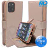 iPhone 14 - Telefoonhoesje - Book Case - Rosé Goud