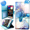 iPhone 15 Plus - Telefoonhoesje - Book Case - Bloemen