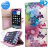 iPhone 15 - Telefoonhoesje - Book Case - Vlinders