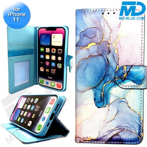 iPhone 11 - Telefoonhoesje - Book Case - Bloemen