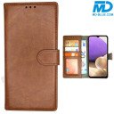 iPhone 16 Pro Book Case Telefoonhoesje - Portemonnee  - Kaarthouder & Magneetsluiting -  Coffee