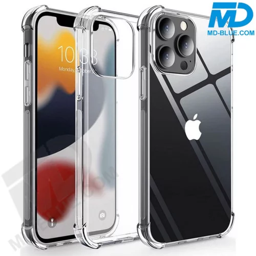 iPhone 14 Pro Max Telefoonhoesje - Antishock - Transparant