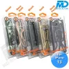 iPhone 13 Magsafe Hoesje - Transparant Siliconen - met lens bescherming en Koord  - Zwart