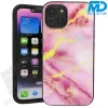 iPhone 12 Pro Max Back Cover Marmer Barbie Pink