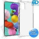 Samsung A50 Telefoonhoesje - Achterkantje - Siliconen - Antishock - Transparant