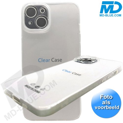 iPhone 12 - Telefoonhoesje - Siliconen - Transparant