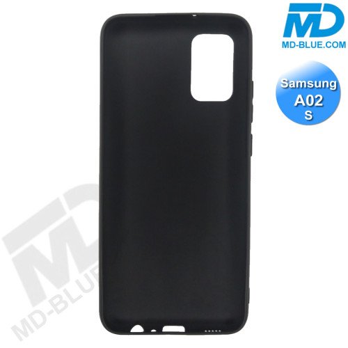Samsung A02s- Telefoonhoesje - Achterkantje - Silliconen - Zwart Samsung A02s- Telefoonhoesje - Achterkantje - Silliconen - Zwart