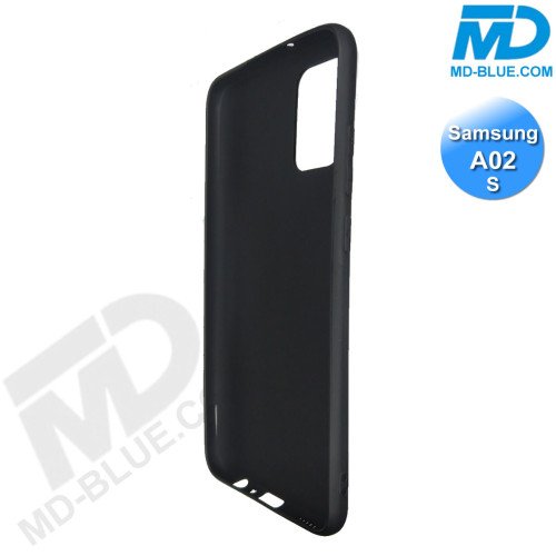 Samsung A02s- Telefoonhoesje - Achterkantje - Silliconen - Zwart Samsung A02s- Telefoonhoesje - Achterkantje - Silliconen - Zwart