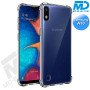 Samsung A10- Telefoonhoesje - Achterkantje - Siliconen - Antishock - Transparant