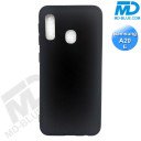 Samsung A20e- Telefoonhoesje - Achterkantje - Silliconen - Zwart
