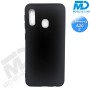 Samsung A20e- Telefoonhoesje - Achterkantje - Silliconen - Zwart