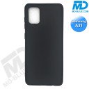 Samsung A31- Telefoonhoesje - Achterkantje - Silliconen - Zwart