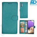 Samsung Galaxy A32 5G Hoesje - Portemonnee Book Case - Kaarthouder & Magneetsluiting - Turquoise