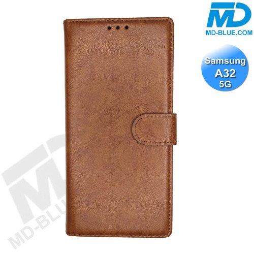 Samsung S10 Telefoonhoesjes - Book Case- Coffee