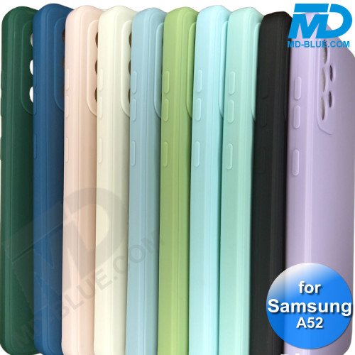 Samsung A52- Telefoonhoesje - Achterkantje - Silliconen - Licht Blauw Samsung A52- Telefoonhoesje - Achterkantje - Silliconen - Licht Blauw
