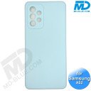 Samsung A52- Telefoonhoesje - Achterkantje - Silliconen - Licht Blauw