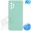Samsung A52- Telefoonhoesje - Achterkantje - Silliconen - Mint Groen