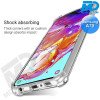 Samsung A70 - Telefoonhoesje - Achterkantje - Siliconen - Antishock - Transparant Samsung A70 - Telefoonhoesje - Achterkantje - Siliconen - Antishock - Transparant