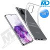 Samsung A71 - Telefoonhoesje - Achterkantje - Siliconen - Transparant