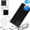 Samsung A72 - Telefoonhoesje - Achterkantje - Siliconen - Antishock - Transparant