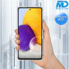 Samsung A72 - Telefoonhoesje - Achterkantje - Siliconen - Antishock - Transparant