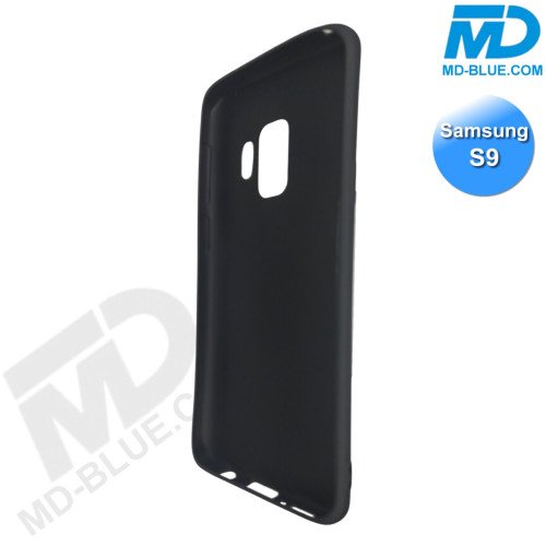 Samsung S9 - Telefoonhoesje - Achterkantje - Silliconen - Zwart Samsung S9 - Telefoonhoesje - Achterkantje - Silliconen - Zwart
