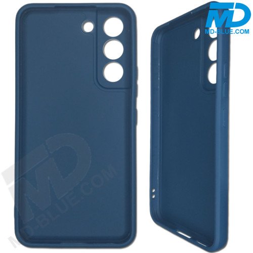 Samsung S22 - Telefoonhoesje - Achterkantje - Silliconen - Donker Blauw Samsung S22 - Telefoonhoesje - Achterkantje - Silliconen - Donker Blauw