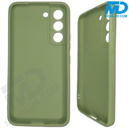 Samsung S22 - Telefoonhoesje - Achterkantje - Silliconen - Lime Groen Samsung S22 - Telefoonhoesje - Achterkantje - Silliconen - Lime Groen