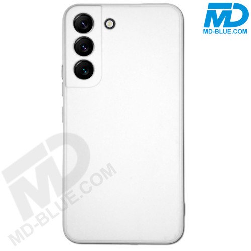 Samsung S22 - Telefoonhoesje - Achterkantje - Silliconen - Wit Samsung S22 - Telefoonhoesje - Achterkantje - Silliconen - Wit