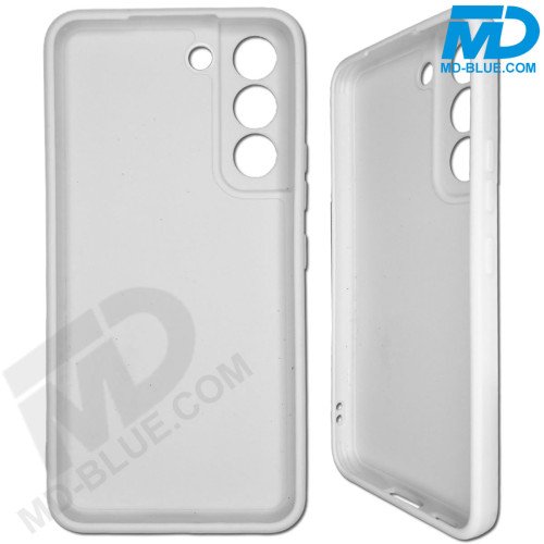 Samsung S22 - Telefoonhoesje - Achterkantje - Silliconen - Wit Samsung S22 - Telefoonhoesje - Achterkantje - Silliconen - Wit