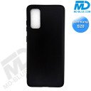 Samsung S20 - Telefoonhoesje - Achterkantje - Silliconen - Zwart