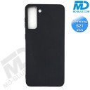 Samsung S21 Plus - Telefoonhoesje - Achterkantje - Silliconen - Zwart