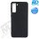 Samsung S21 Plus - Telefoonhoesje - Achterkantje - Silliconen - Zwart