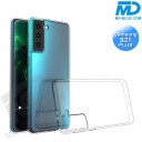 Samsung S21 Plus - Telefoonhoesje - Achterkantje - Siliconen - Transparant