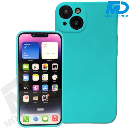 Premium Siliconen hoesje voor de iPhone 12 Pro - Spearmint