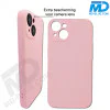 iPhone Back Cover Luxe Siliconen met lensbescherming Barby Rose