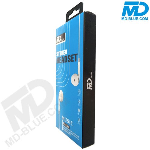 MDblue - In Ear - Stereo Headset - Oortjes - 3.5mm jack - Wit