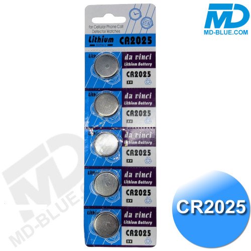 Knoopcel Batterijen CR2025 Lithium 5 stuks / 3V