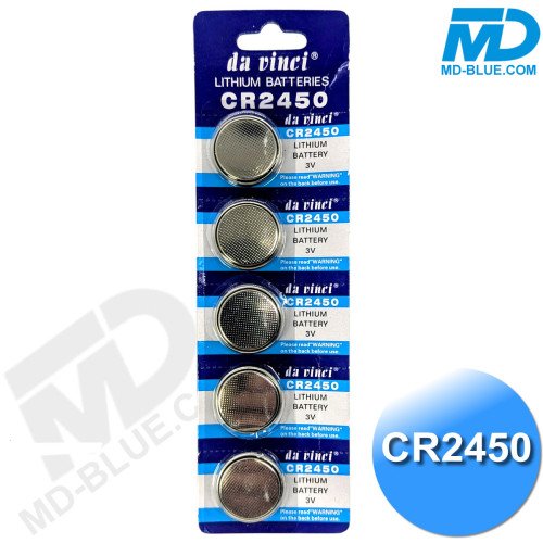 Knoopcel Batterijen CR2450 Lithium 5 stuks / 3V