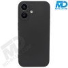 iPhone 16 - Siliconen Hoesje- Zwart