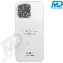 iPhone 16 Pro Max - Siliconen Hoesje- Transparant