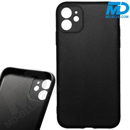 iPhone 15 Plus - Siliconen - Zwart