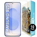 Screenprotector voor Samsung S25 - 0.3 mm 2.5 D - Beschermglas - 10 Pack 